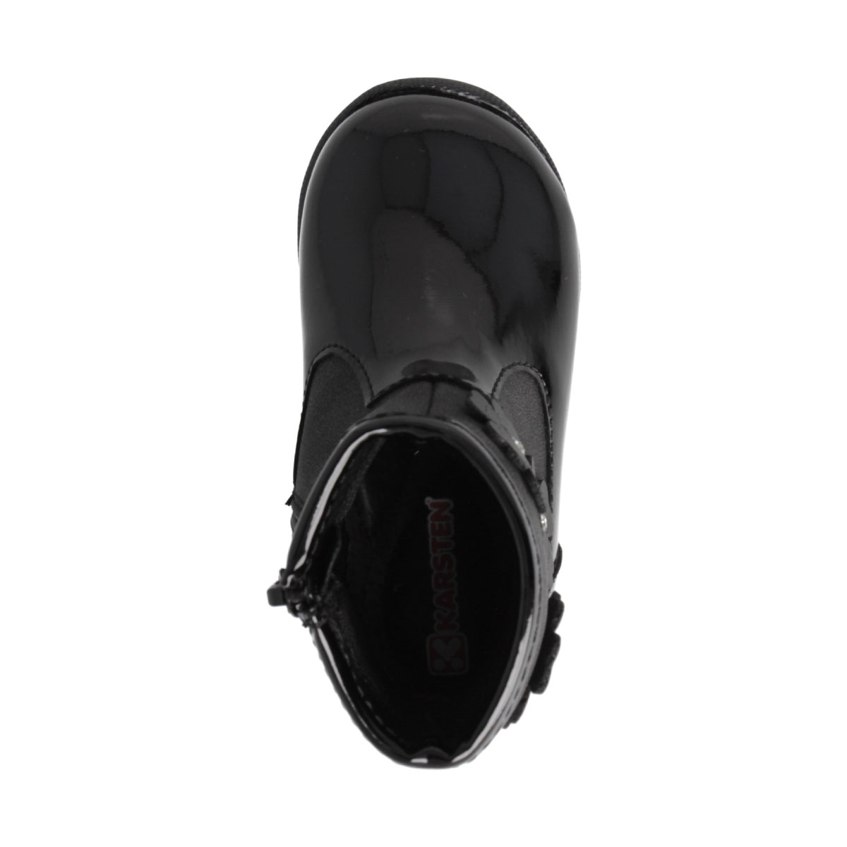Botin con Cierre Lateral 13-15 Negro Karsten image number null