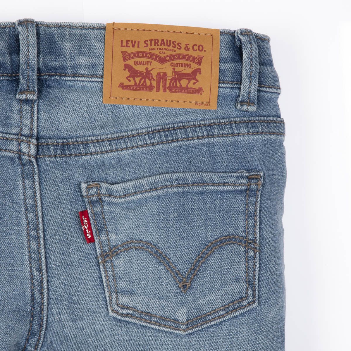 Jeans S&uacute;per Skinny Fit Levi's Para Ni&ntilde;a image number null