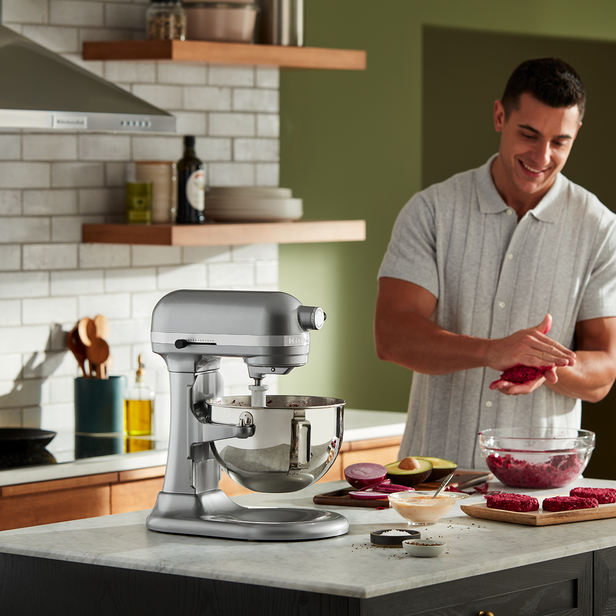 Batidora Bowl Lift 5.5q Plata Kitchenaid image number null