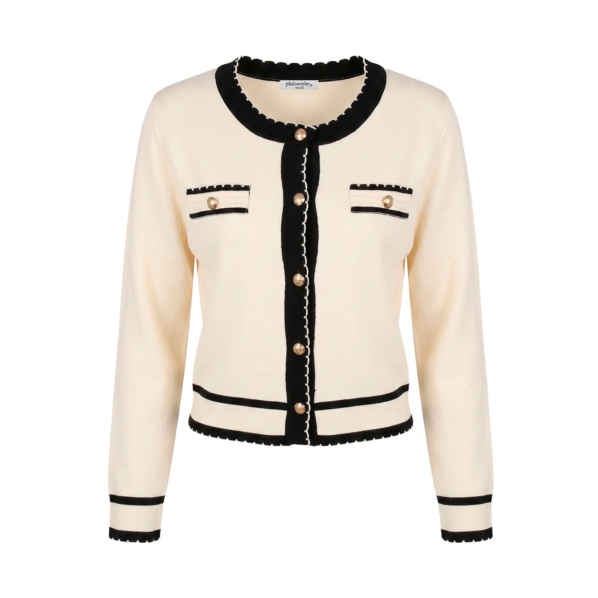 Su&eacute;ter Con Vivos Philosophy Petite para Mujer Petite image number null