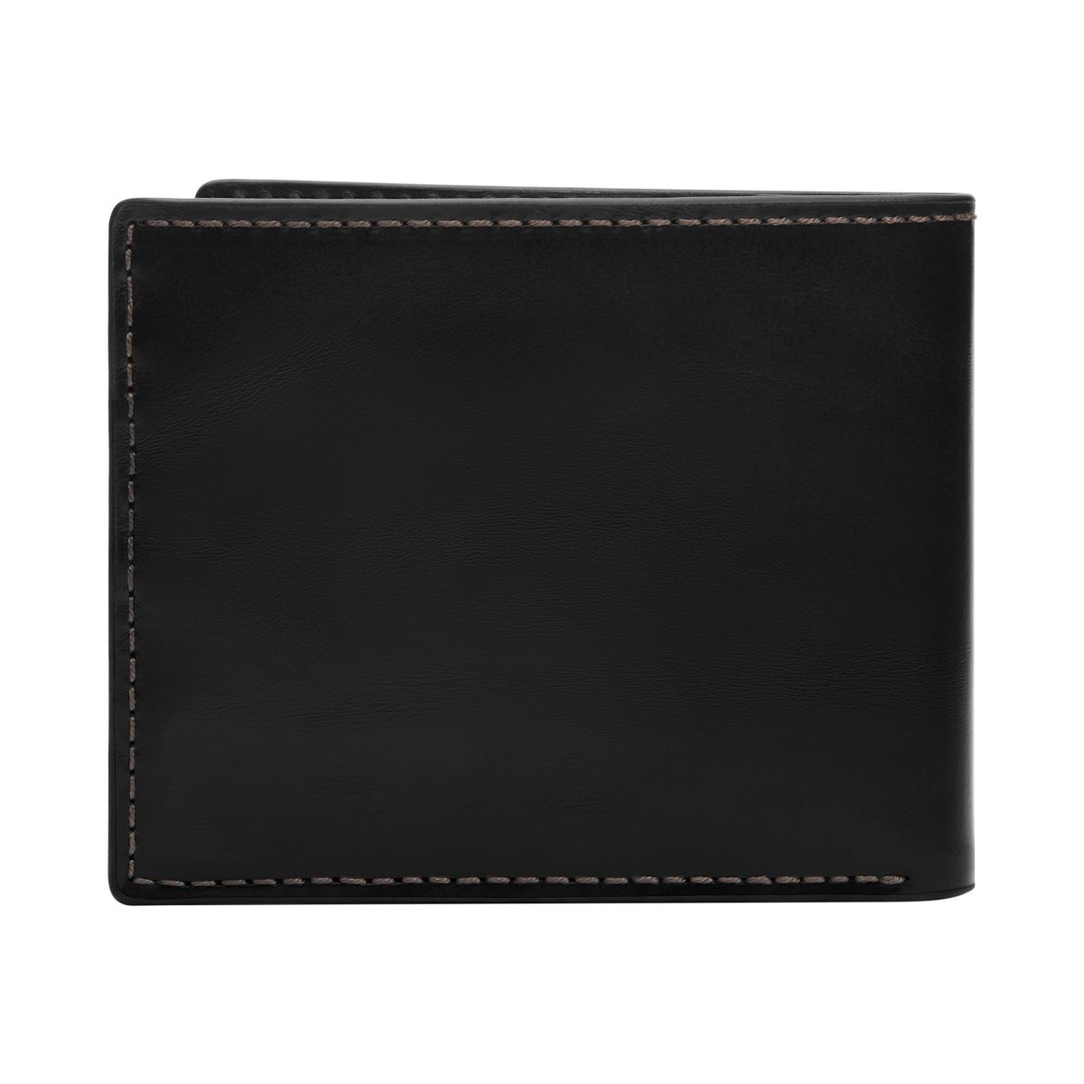 Cartera Bifold De Piel Negra Fossil Para Hombre image number null