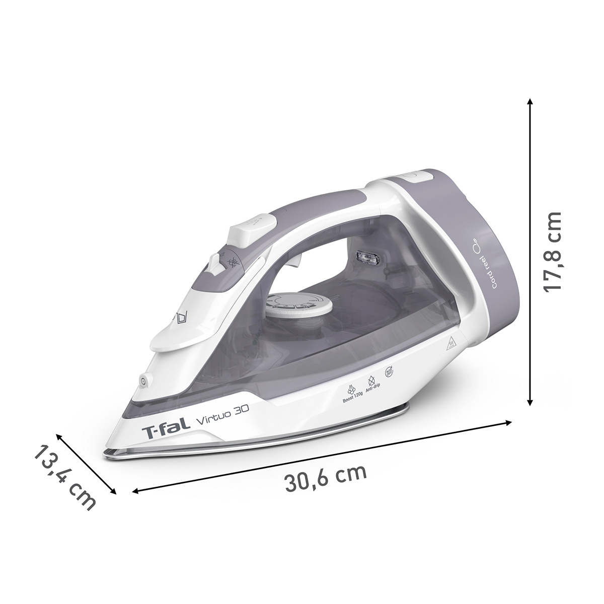 Plancha De Vapor T-Fal Virtuo 30 image number null