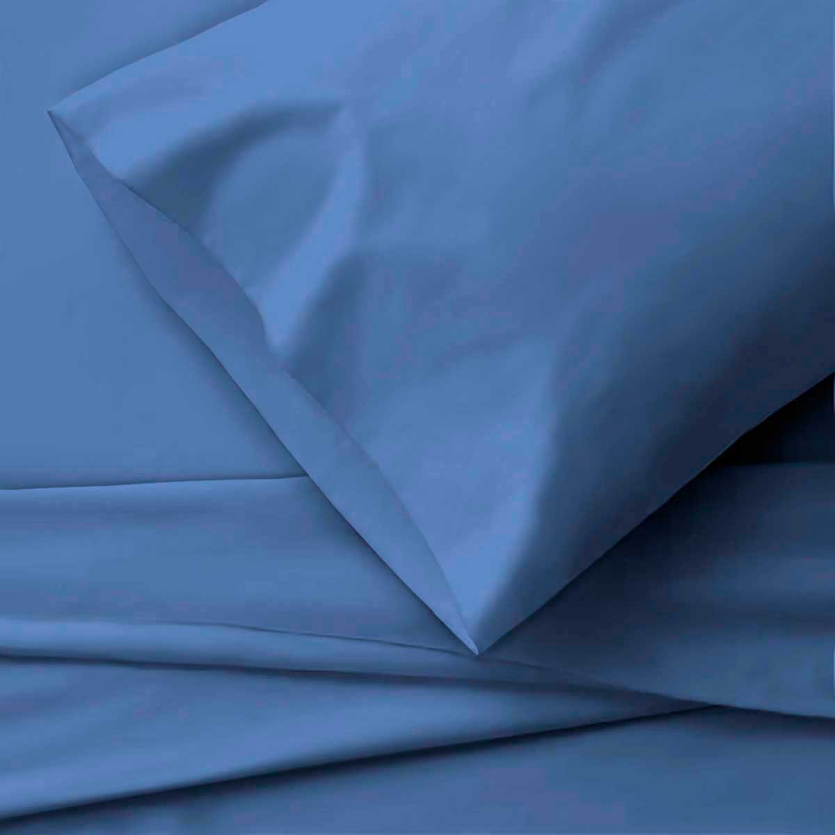 Juego De S&aacute;banas Azul Home Nature  - Matrimonial image number null