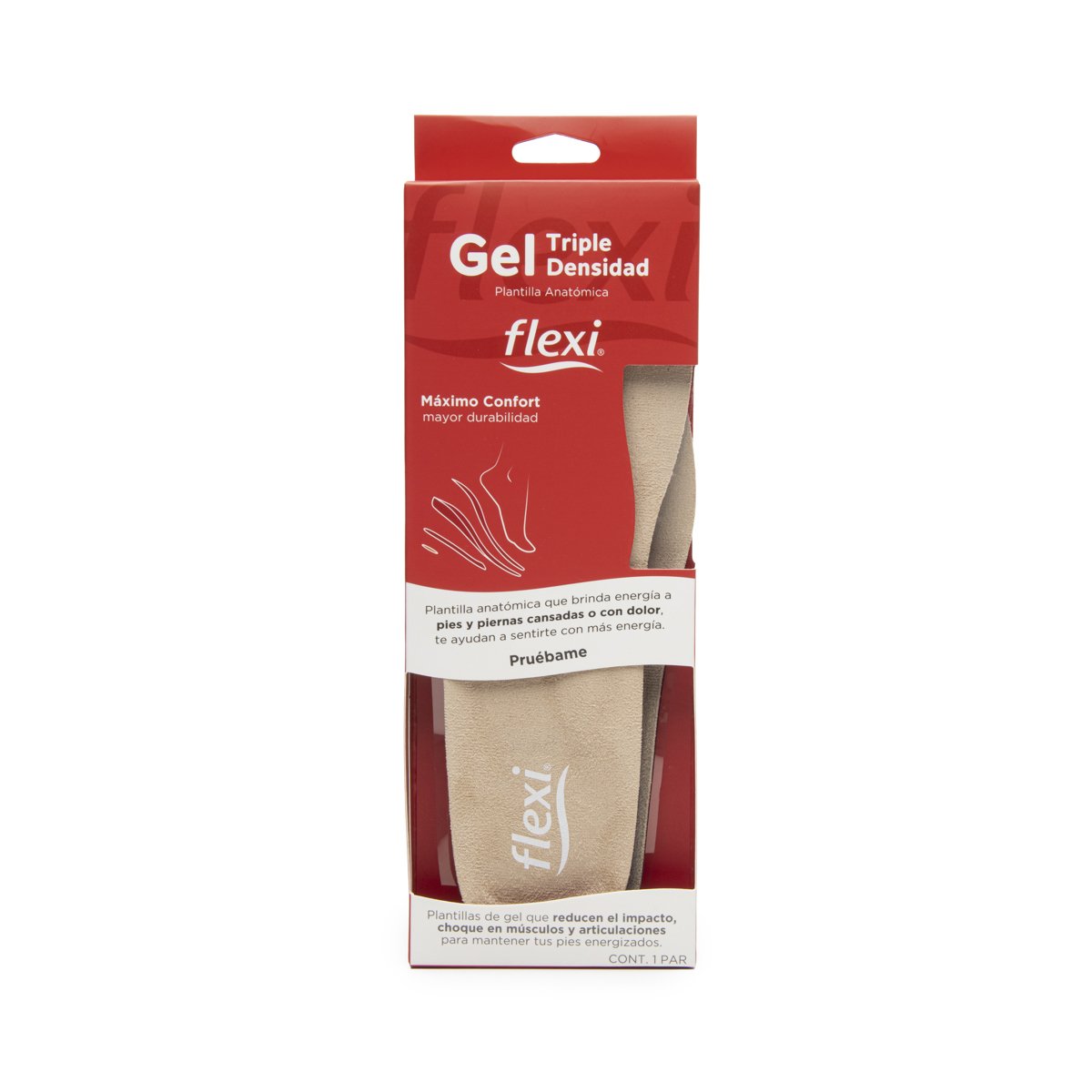 Plantilla Gel Flexi Triple Densidad image number null