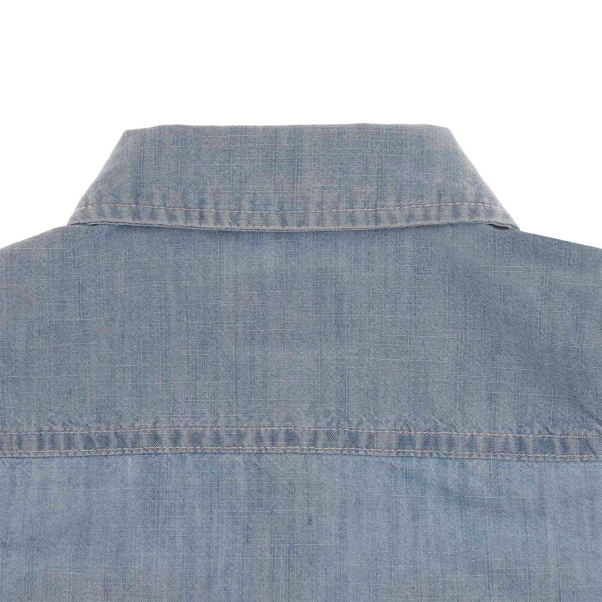 Camisa Denim Manga Corta con Bolsillos Jeanious para Ni&ntilde;o image number null