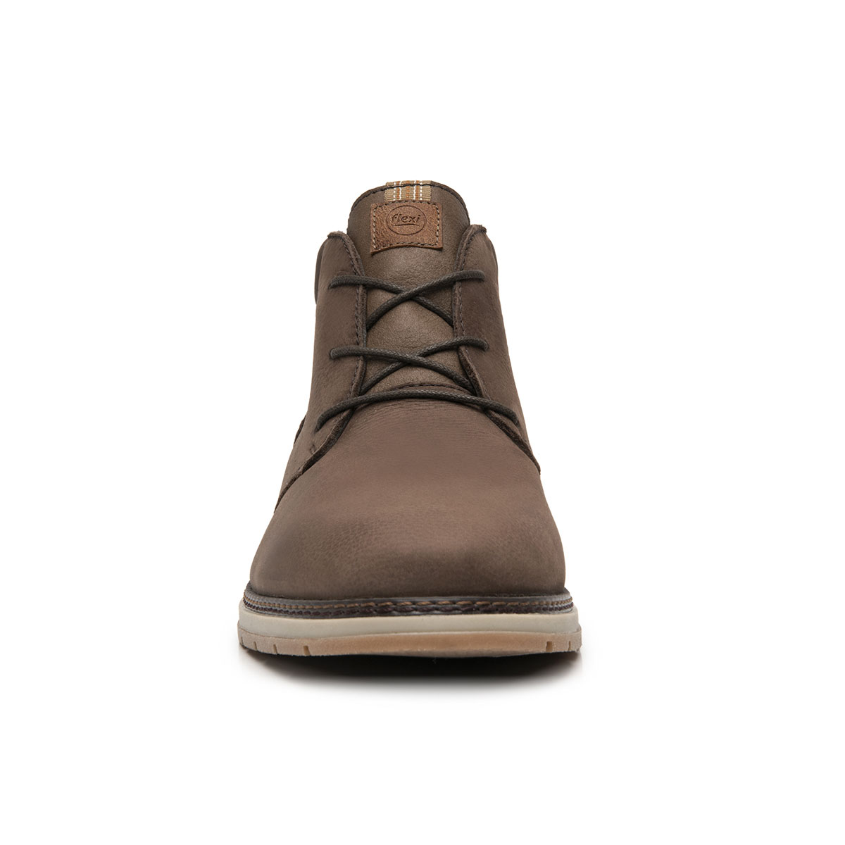 Bota Casual en Piel Flexi Caf&eacute; para Hombre image number null