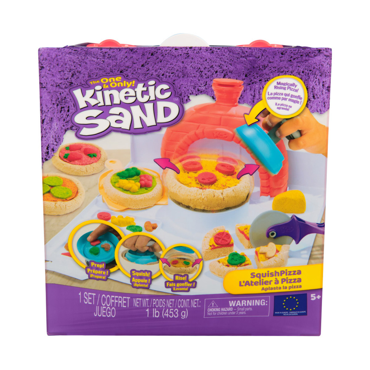 Kinetic Squish Pizza Spin Master image number null