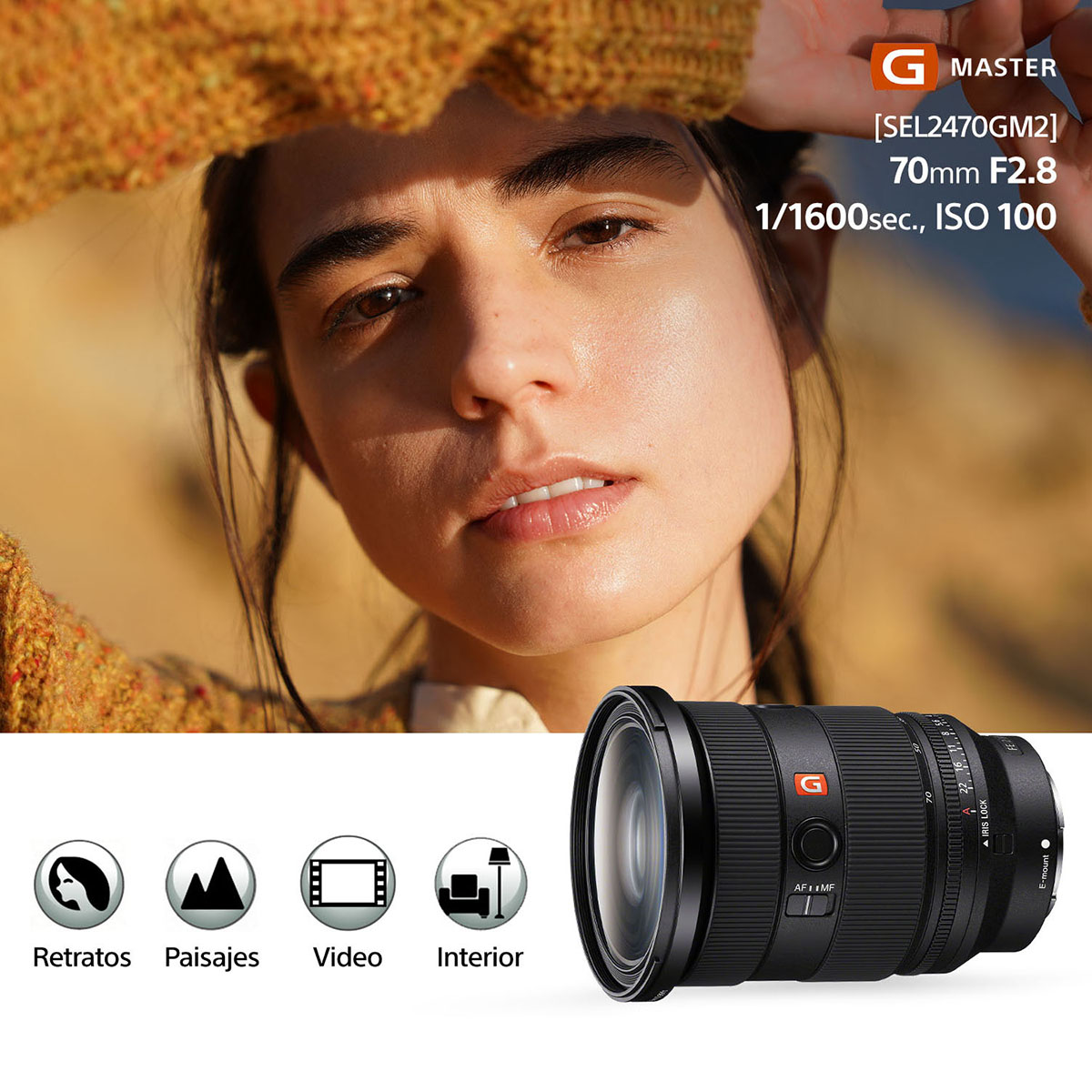 Lente Sony Fe 24-70 Mm F2.8 Gm Ii image number null