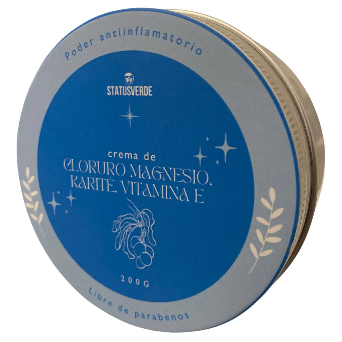 Crema De Cloruro De Magnesio, Retinol Y Vitamina E De 200 G image number null