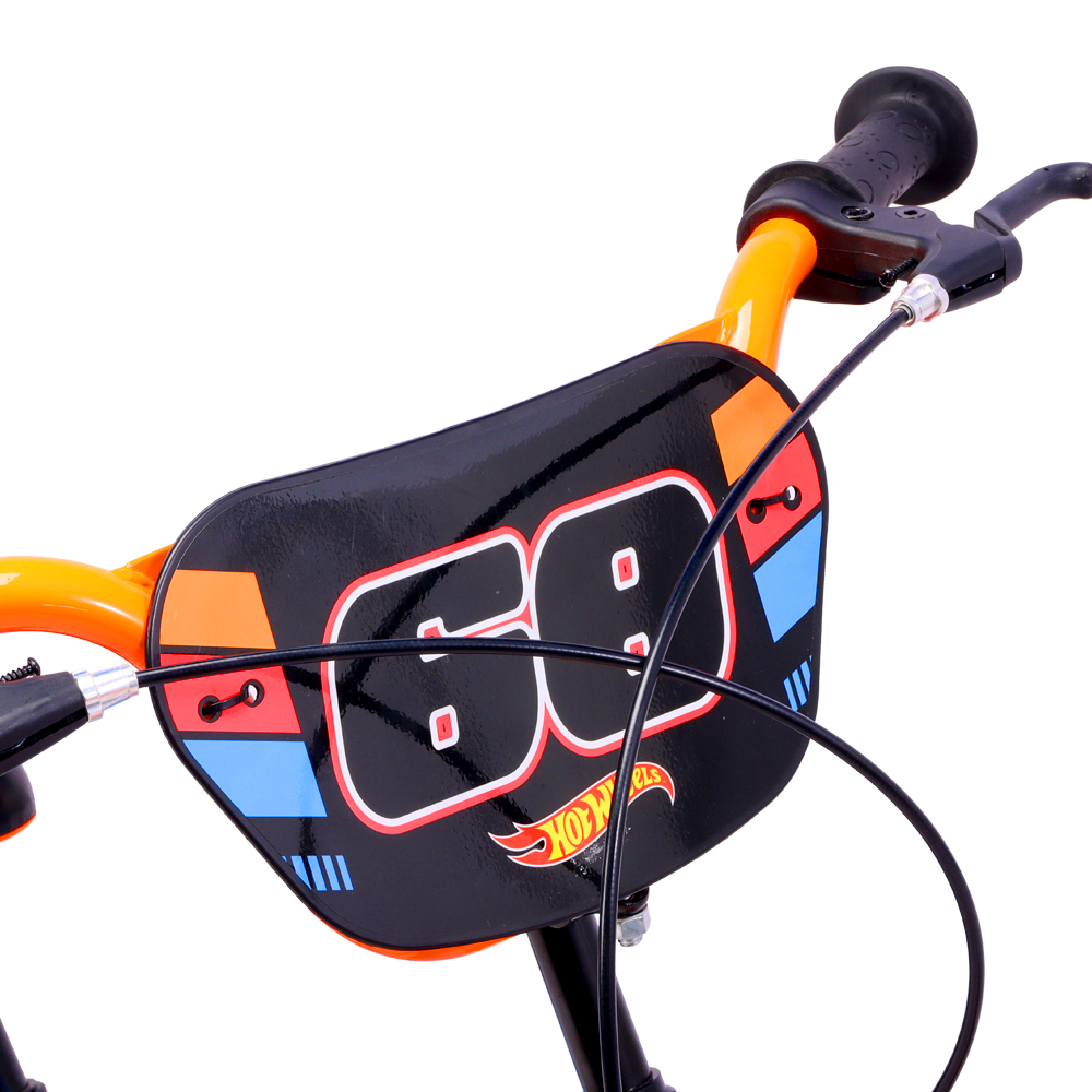 Bicicleta Hot Wheels Bmx R16 Azul Con Naranja Benotto image number null