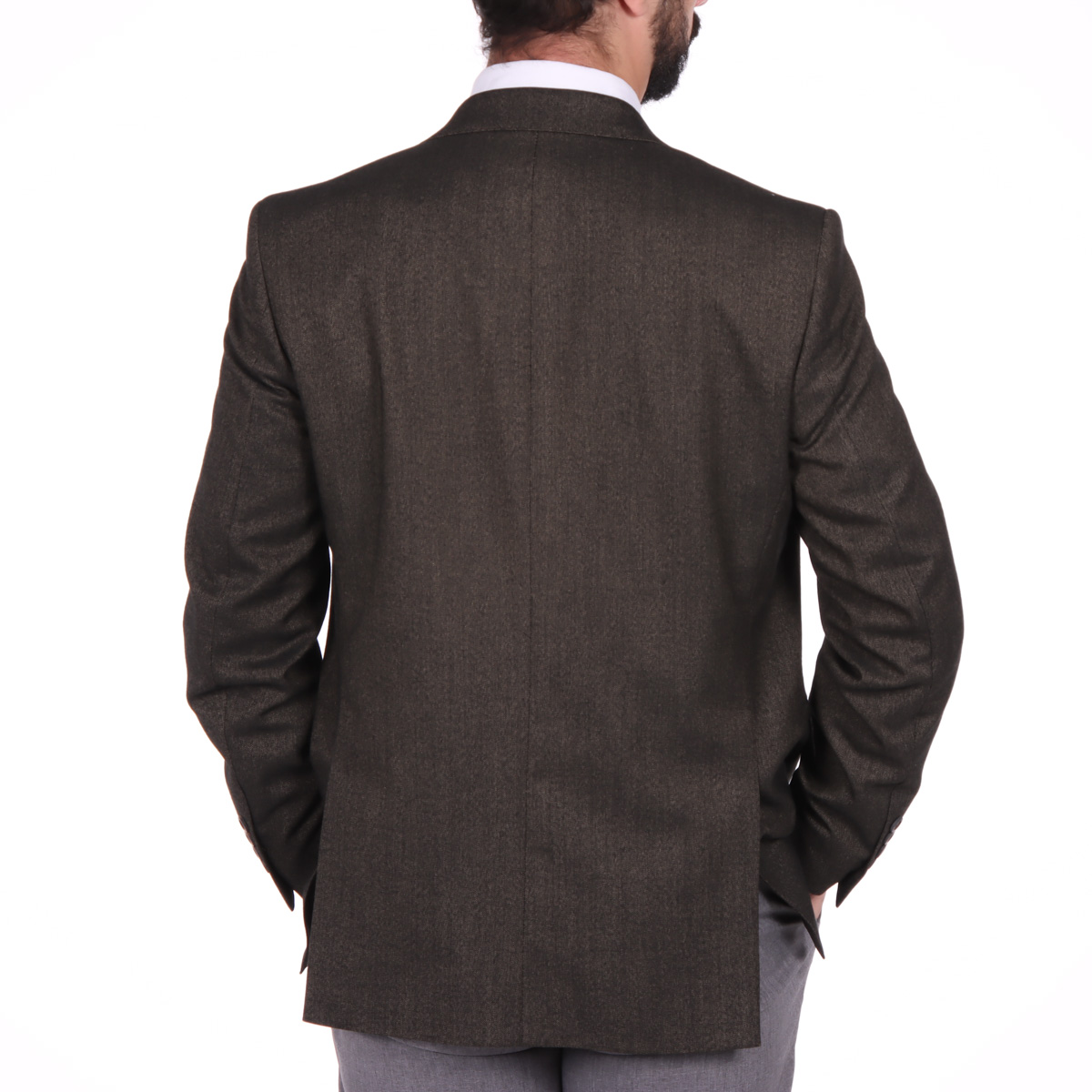 Saco Slim Fit Bruno Magnani Hombre Caf&eacute; image number null