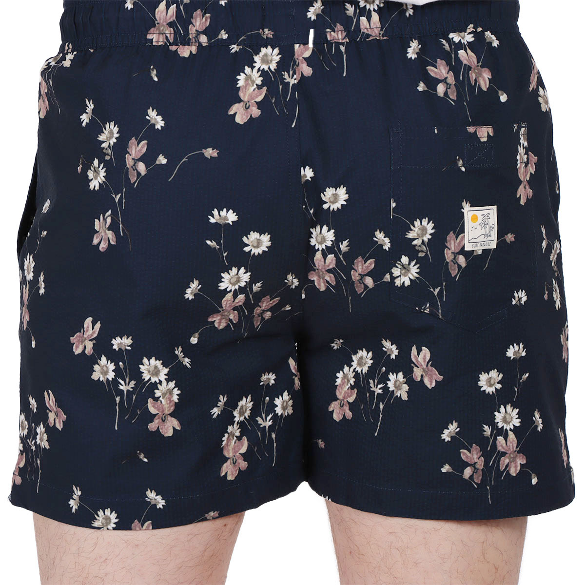 Traje de Ba&ntilde;o Shorts Playa Floral Hombre Jeanious image number null