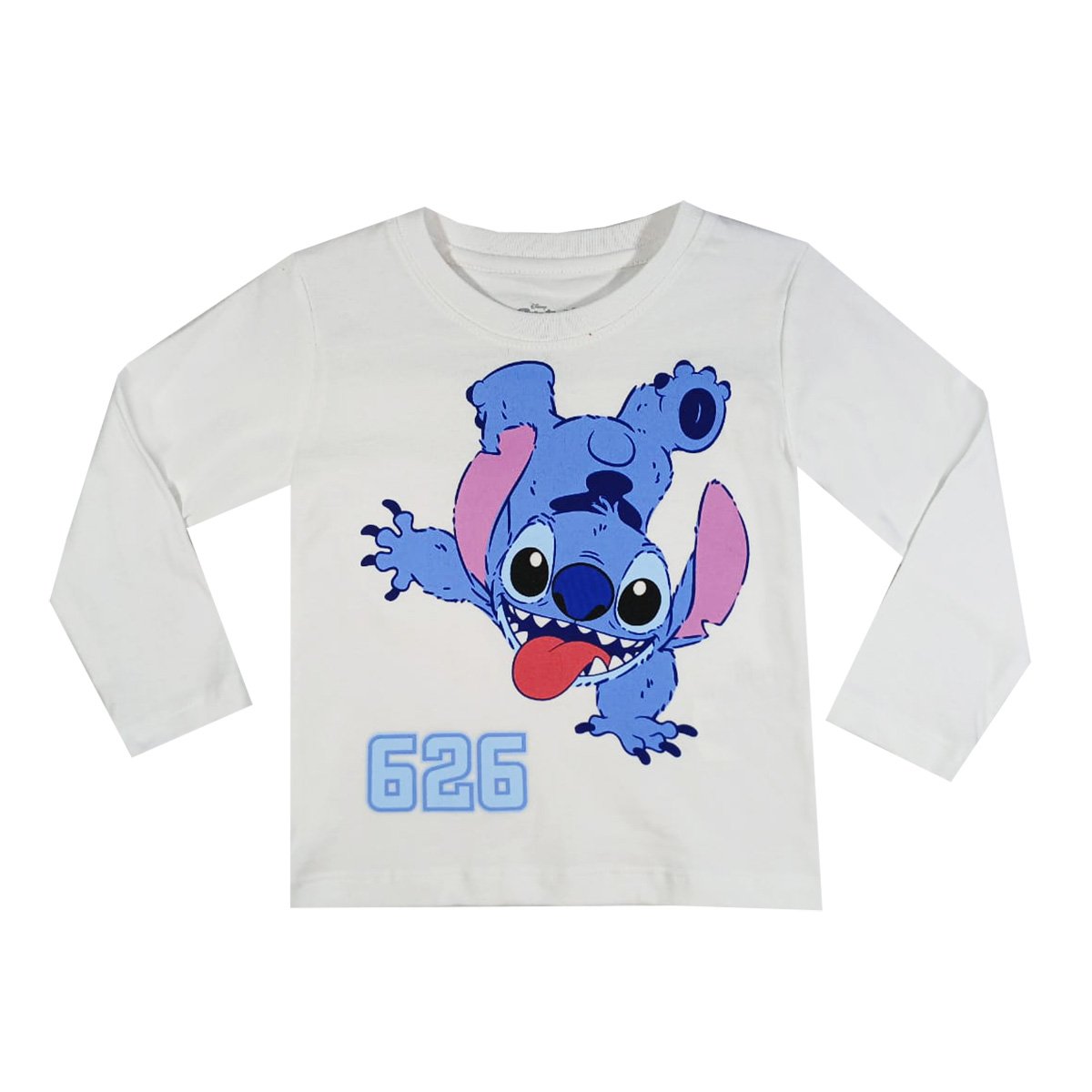 Playera de Manga Larga Stitch para Ni&ntilde;o image number null