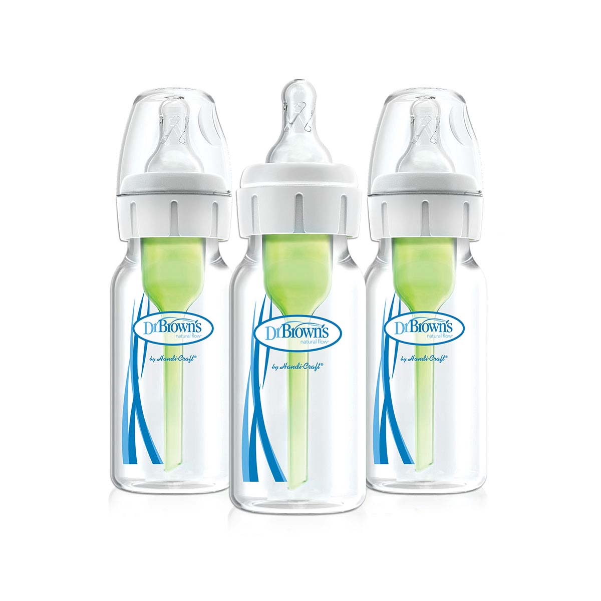 Biber&oacute;n Est&aacute;ndar De 4 Oz. Para Beb&eacute; Options+ 3-Pack Dr. Browns image number null