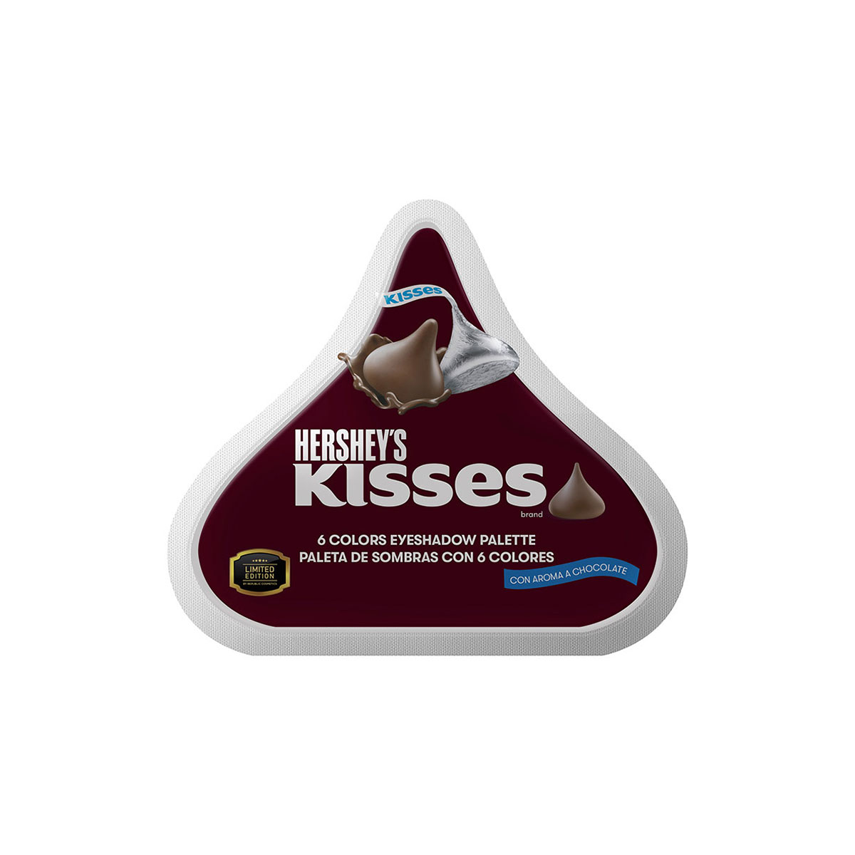 Set de Sombras Kisses 6 tonos "Milk" Hersheys image number null