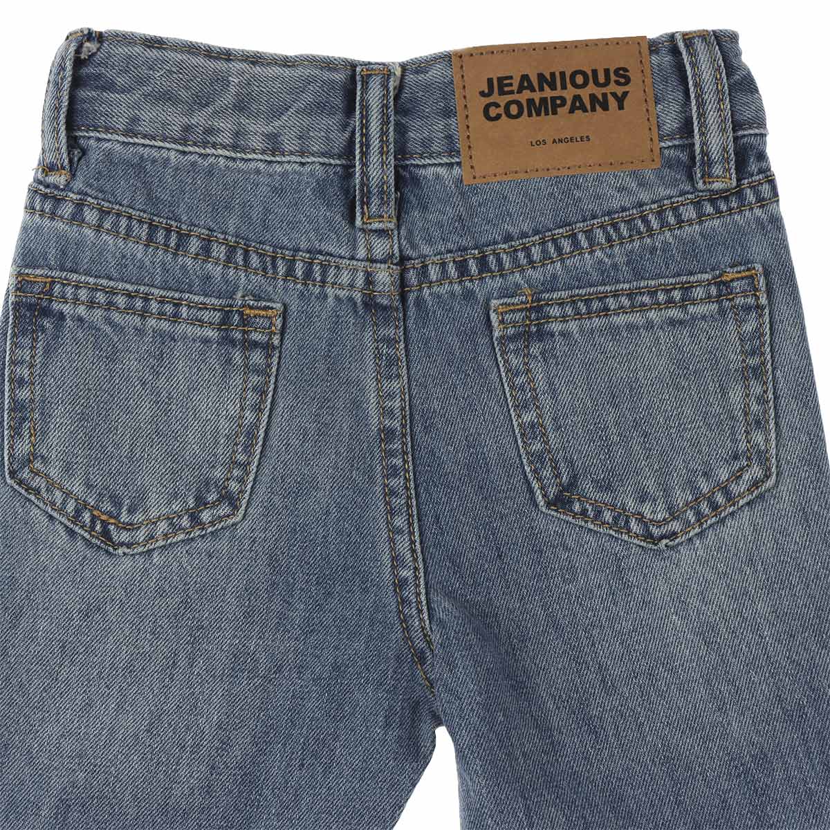 Jeans Regular Fit B&aacute;sicos Mezclilla Jeanious Ni&ntilde;a Toddler image number null