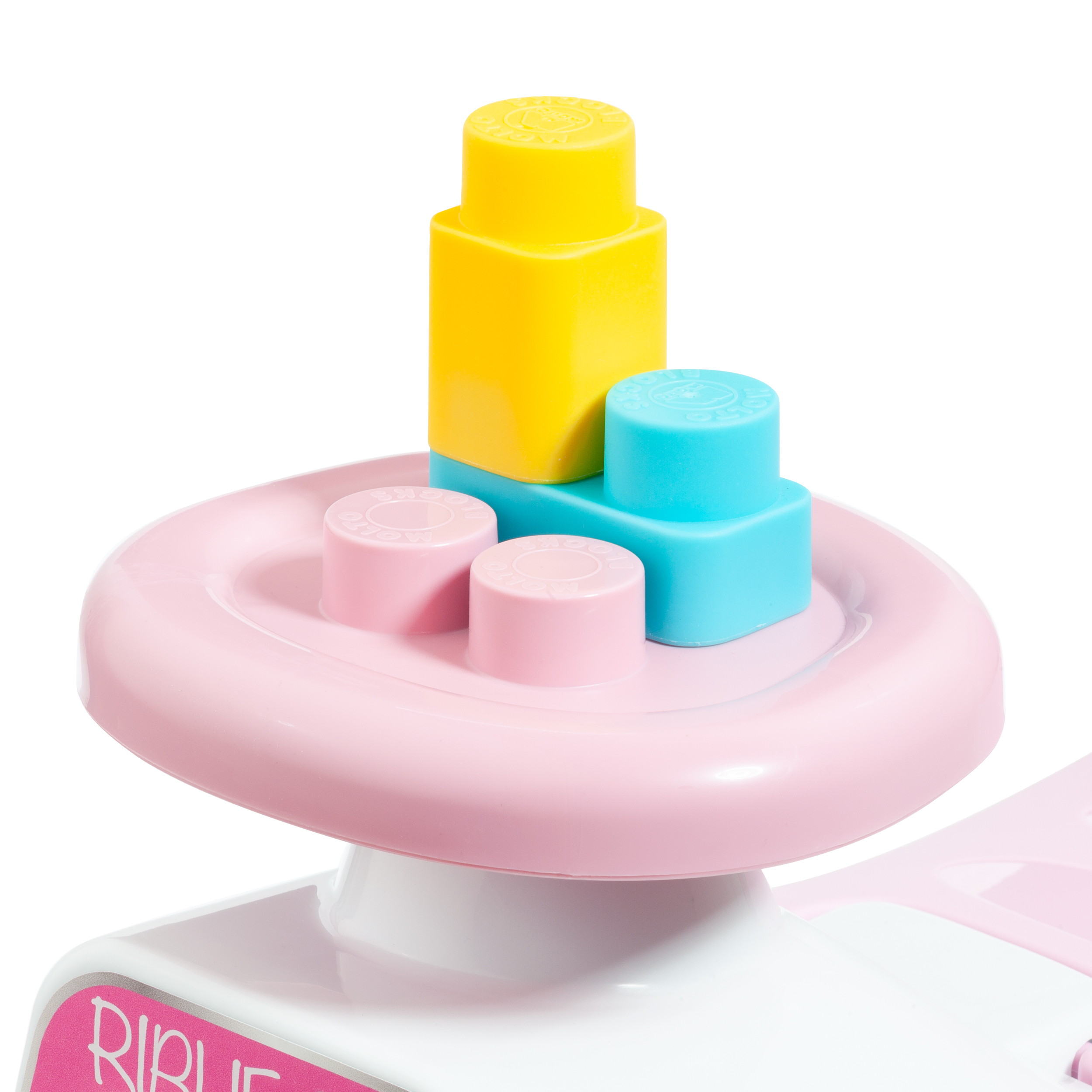 Montable 3 En 1 Con Bloques Rosa Molto image number null