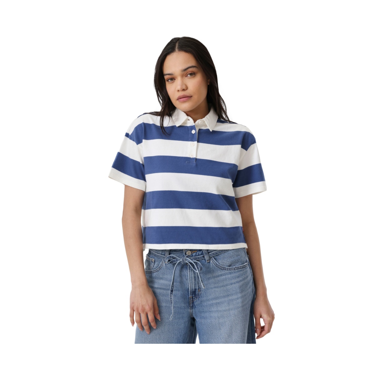 Playera Aries Rugby Polo Levi&acute;s para Mujer Junior image number null