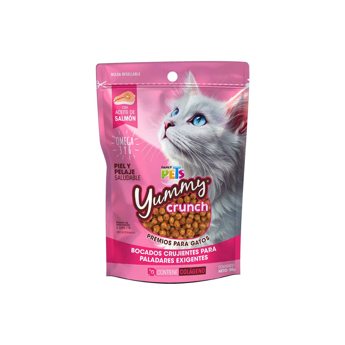 Yummy Crunchy Premios Para Gatos 50 Gr Fancy Pets image number null