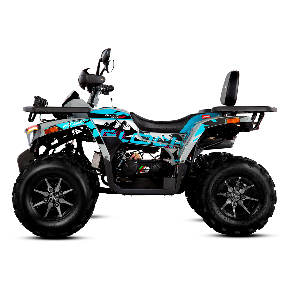 Cuatrimoto Mb Glock 200Cc Gt Line Azul 2027 image number null