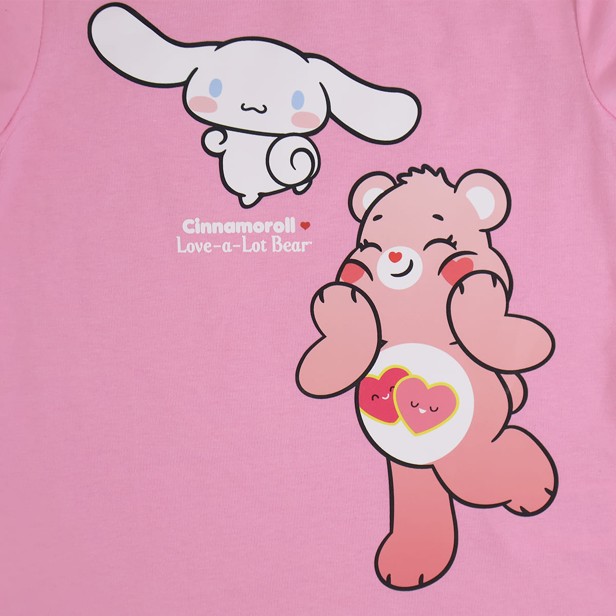Pijama de Playera Manga Corta con Pantal&oacute;n Dise&ntilde;o Care Bears x Hello Kitty para Ni&ntilde;a image number null