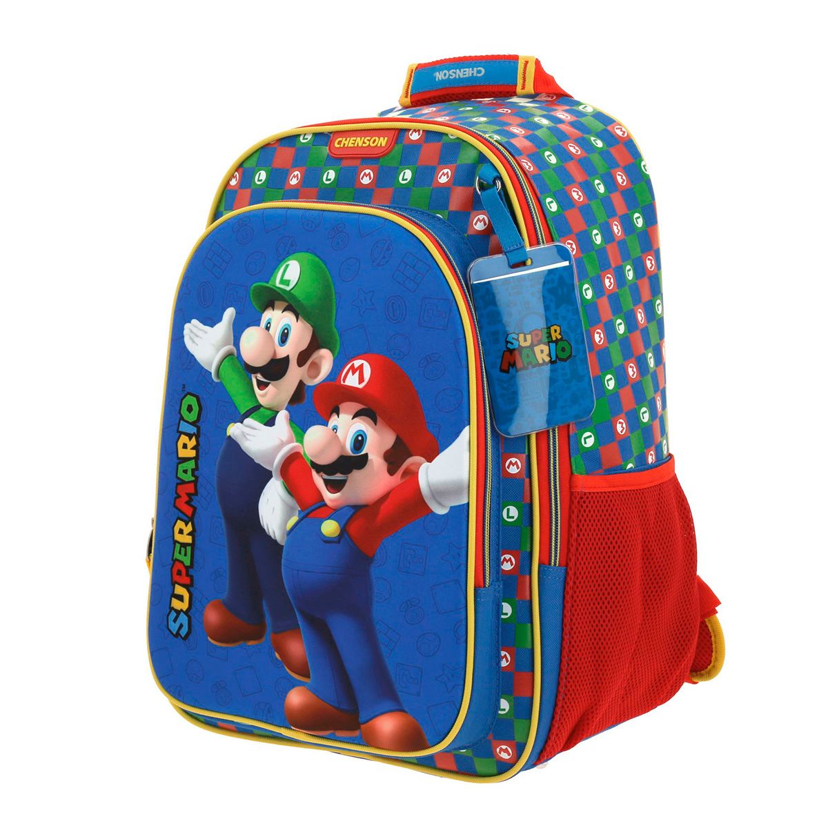 Set 3 En 1 Mochila G Super Mario Azul image number null