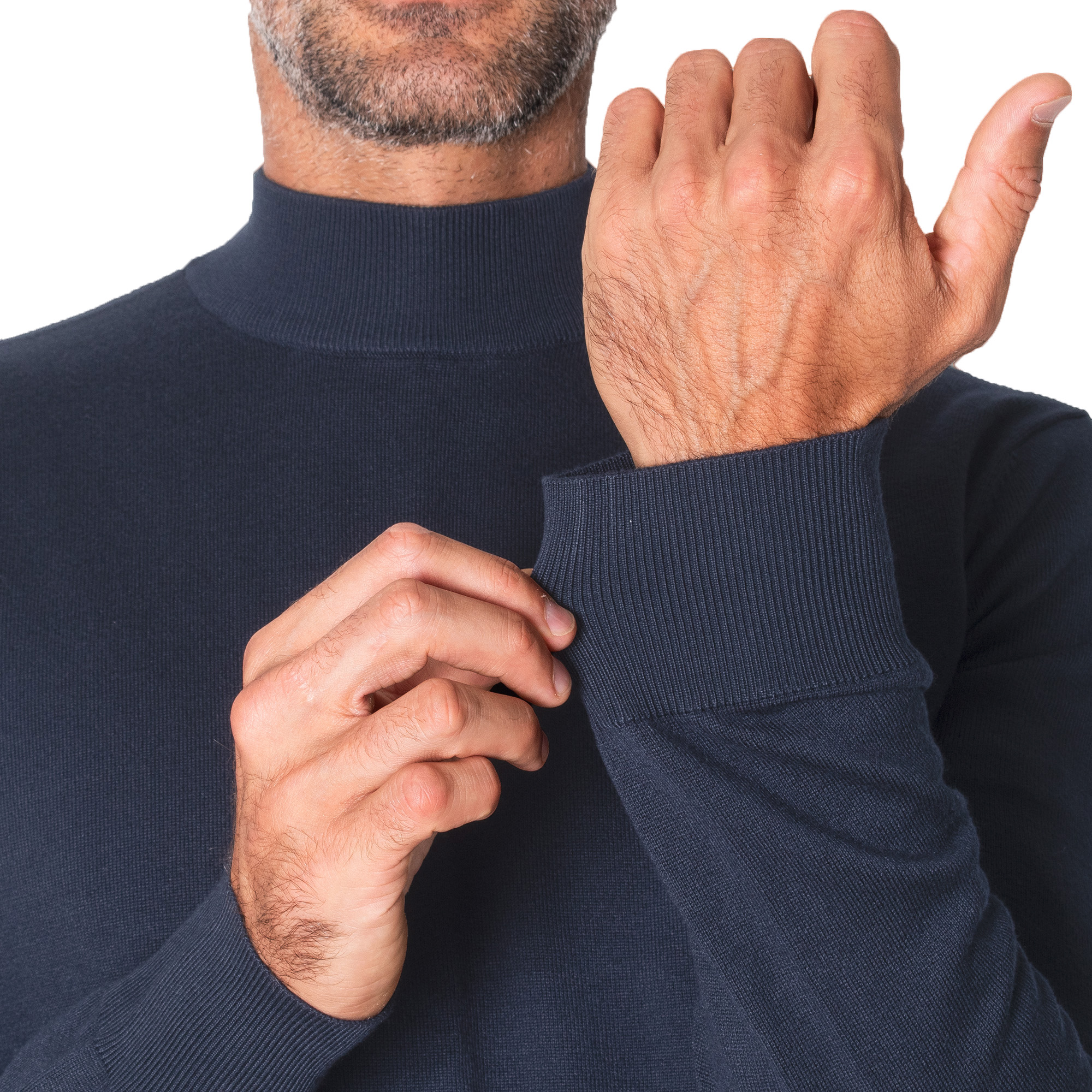 Su&eacute;ter Cuello Mock Generra Regular Fit para Hombre image number null