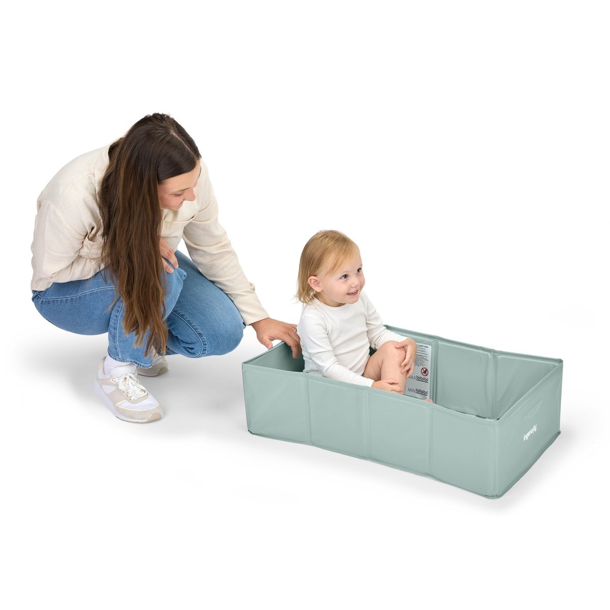 Ba&ntilde;era Plegable Ingenuity Verde image number null