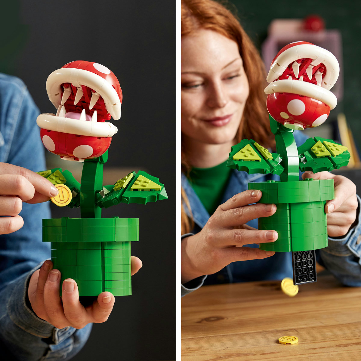 Planta Pira&ntilde;a LEGO&reg; Super Mario image number null