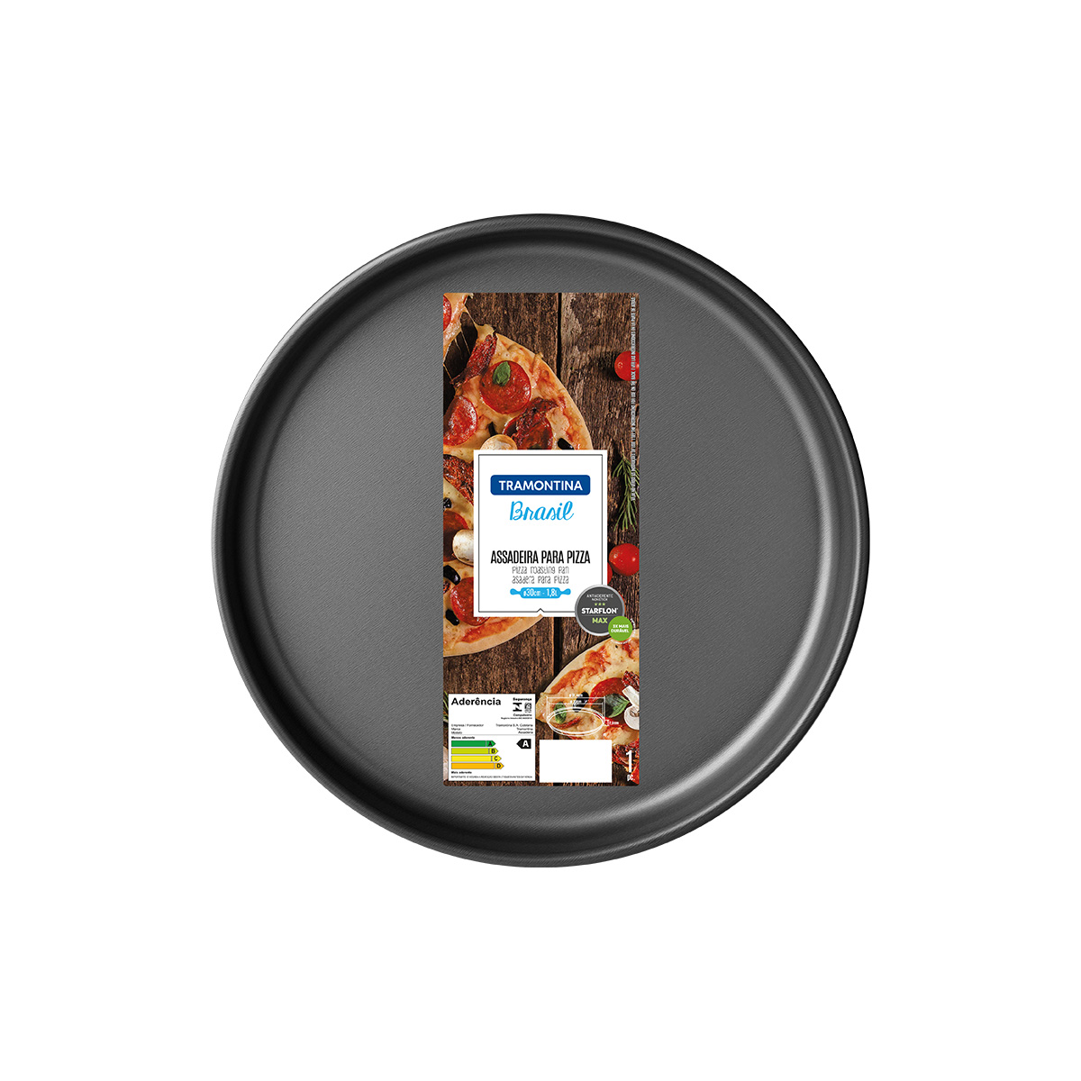 Charola Para Pizza 30 Cm Brasil Ngo Tramontina image number null
