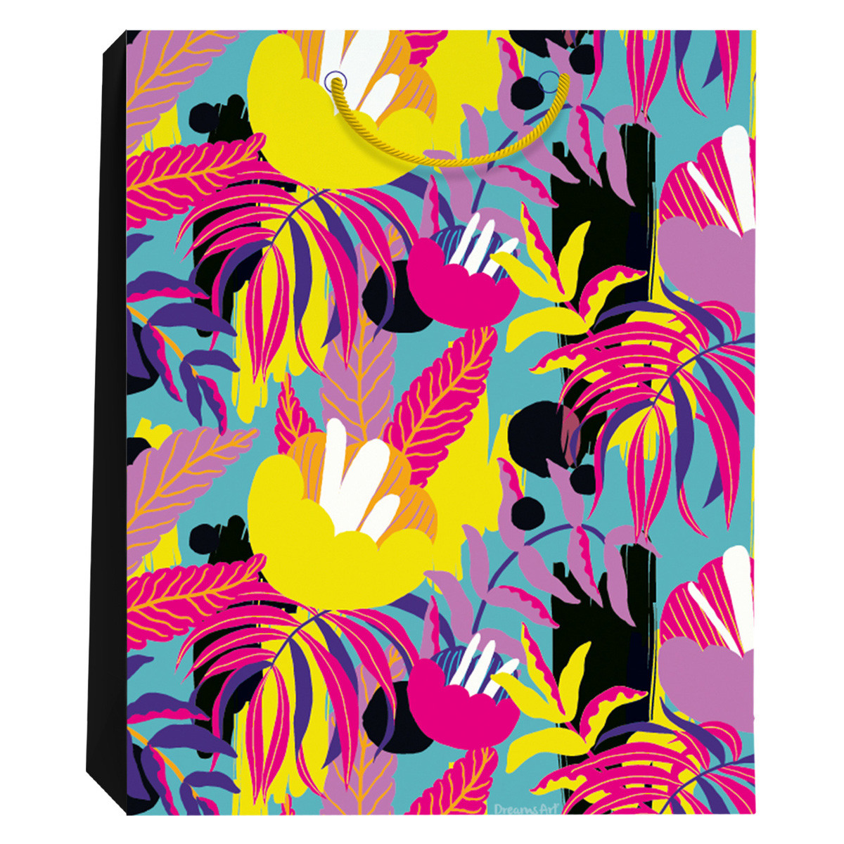 Bolsa de Regalo Mediana Flores Mate Varios Modelos 1 Pieza image number null