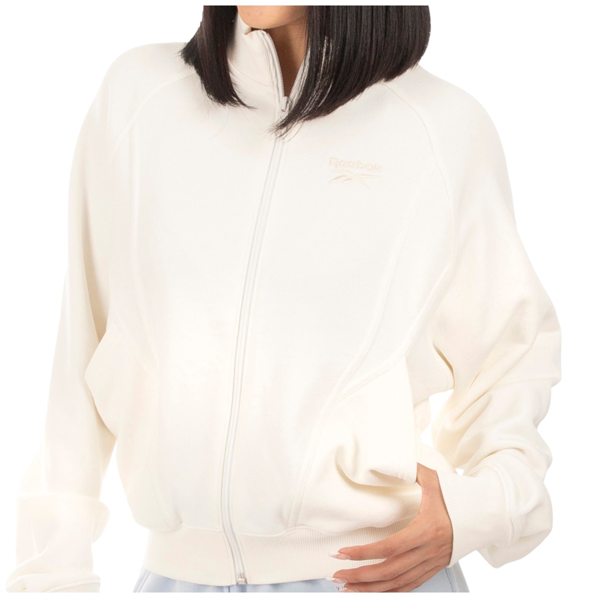 Sudadera Reebok Con Cierre Completo Para Mujer image number null