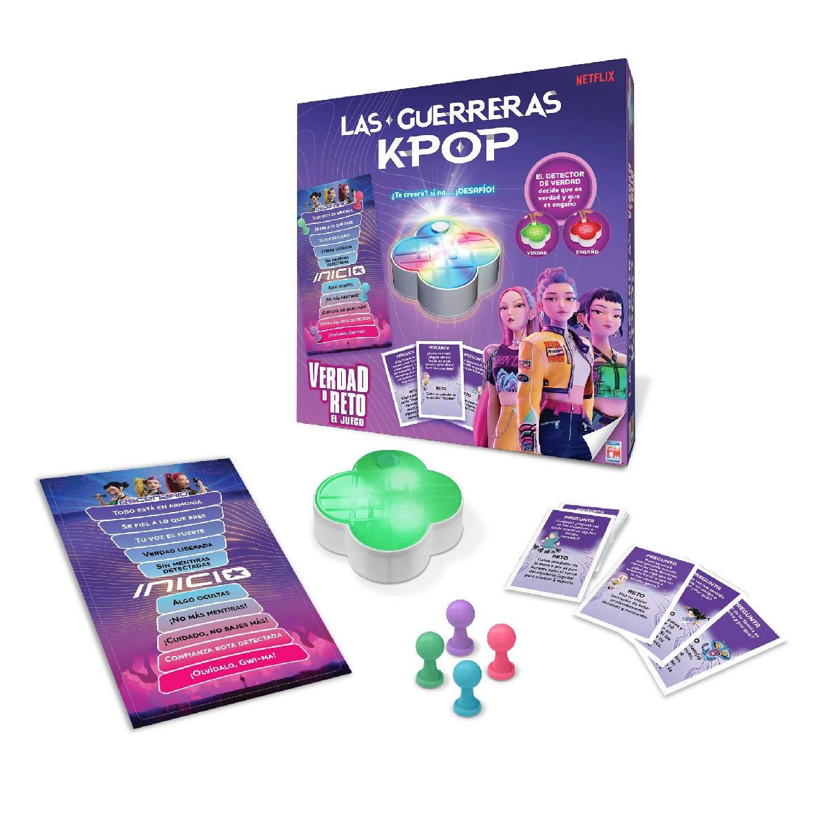 Juego Verdad o Reto Las Guerrera K-Pop demon Hunters image number null