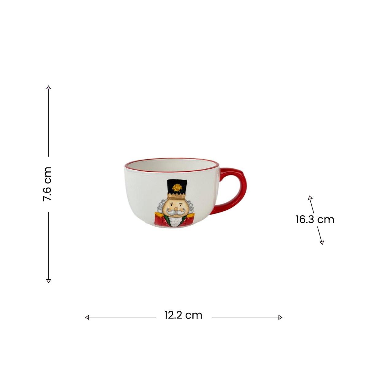 Taza Redonda Xmas Santini Dolomita image number null