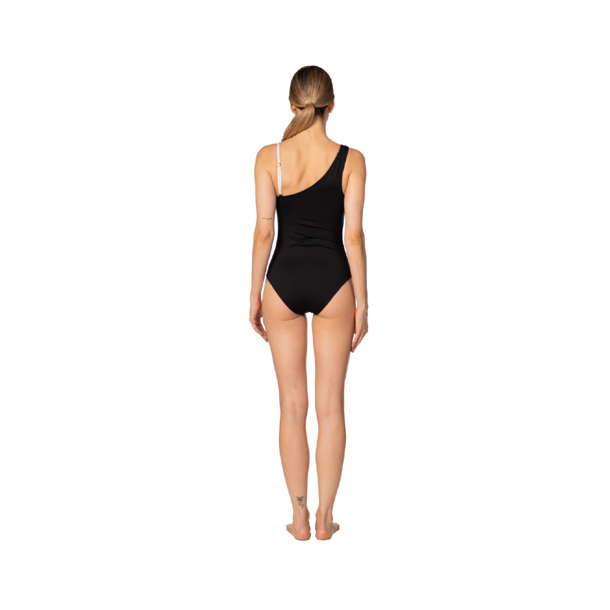Traje De Ba&ntilde;o 1 Pza 1 Hombro Transp Kibys Para Mujer image number null