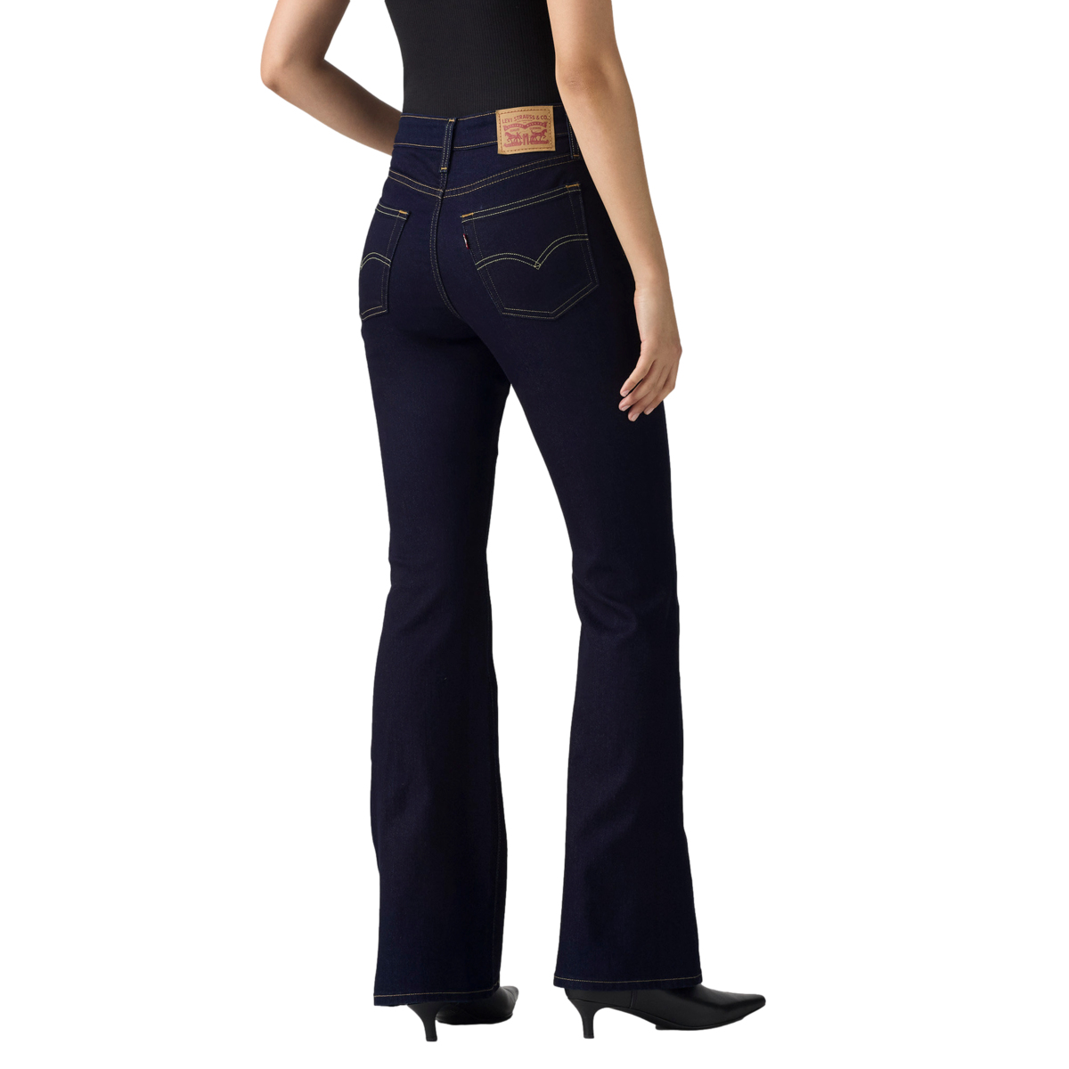 Jeans 726&reg; High-Rise Flare Levi&rsquo;s&reg; para Mujer image number null