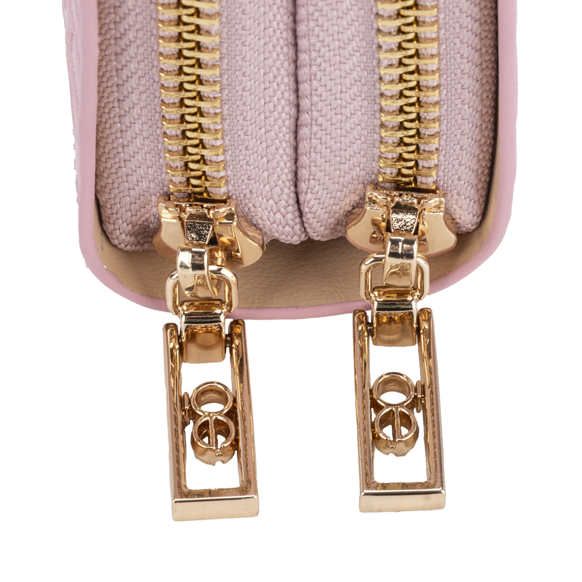 Billetera Cierre Doble Cloe Rosa para Mujer image number null