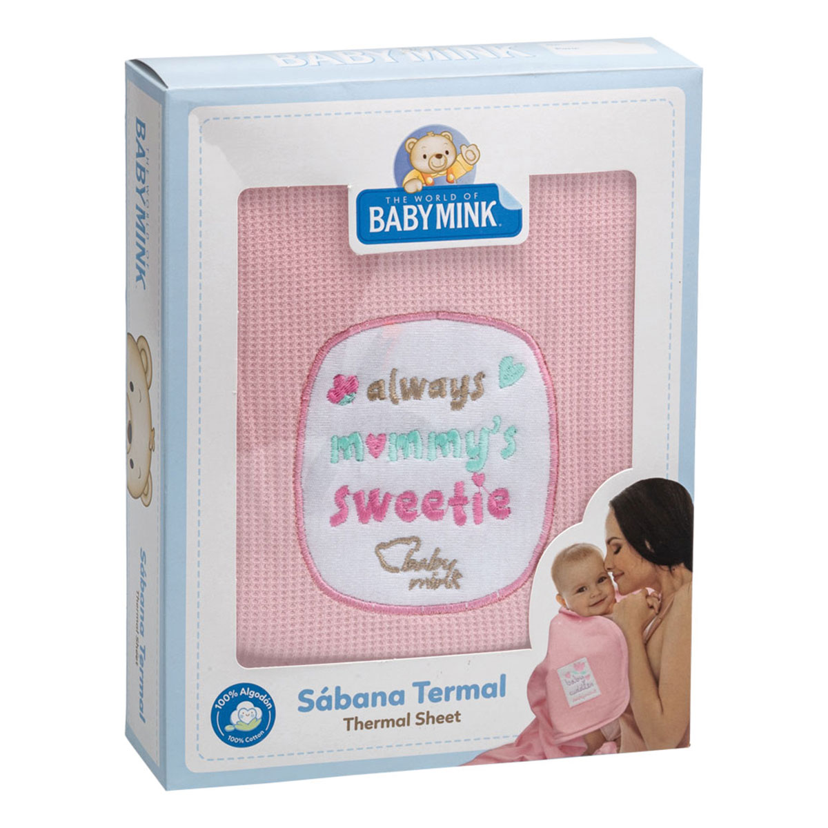 Sabana Termal con Bordado Baby Mink image number null