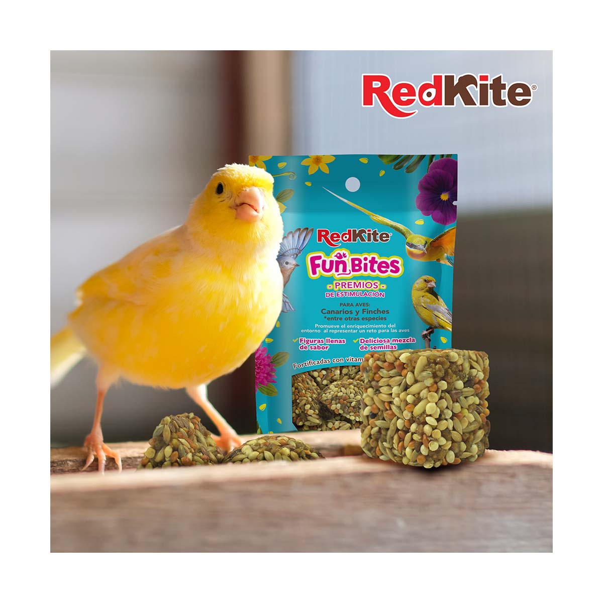 Funbites Para Canarios Y Finches 150 Gr image number null