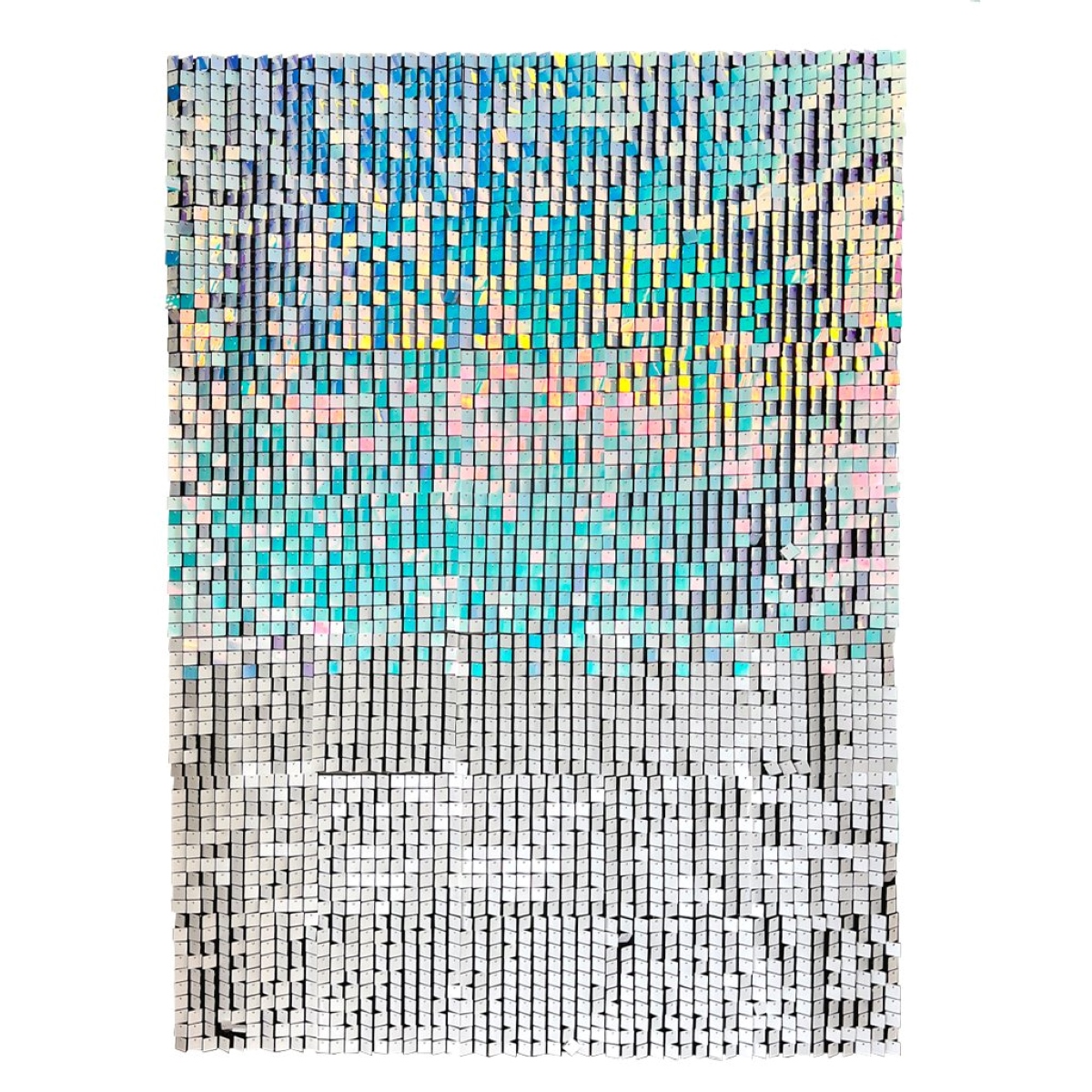 Panel 4D Waltz Azul Degradado 30x30cm Deco PVC image number null