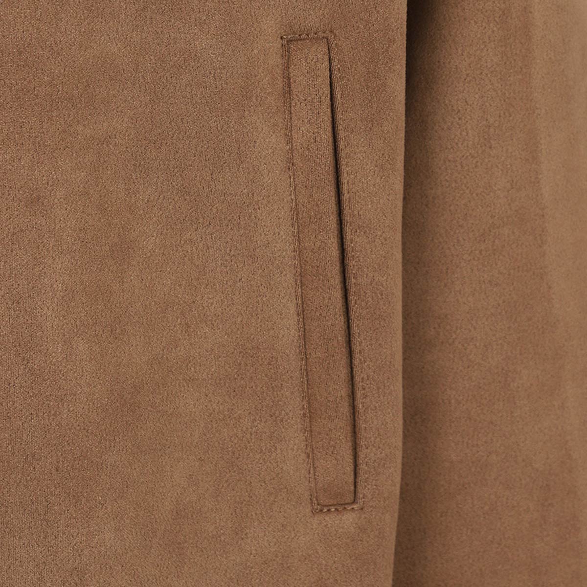 Saco Suede Con Botones Life Styler Para Mujer Curvy image number null