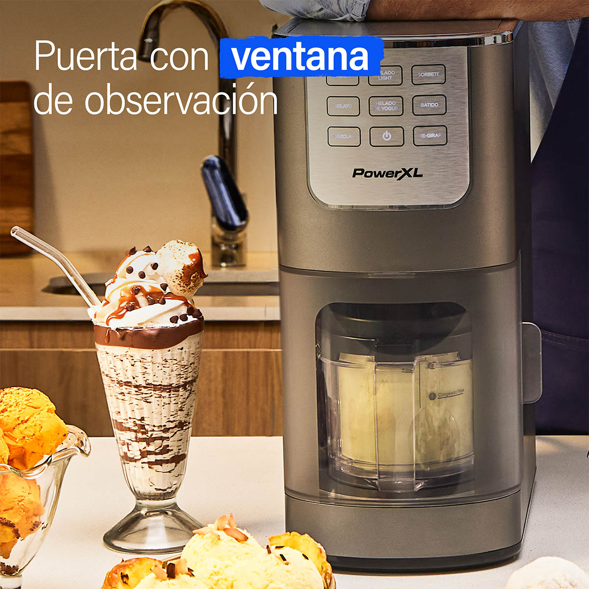 Maquina De Helados Gelatissimo Powerxl image number null