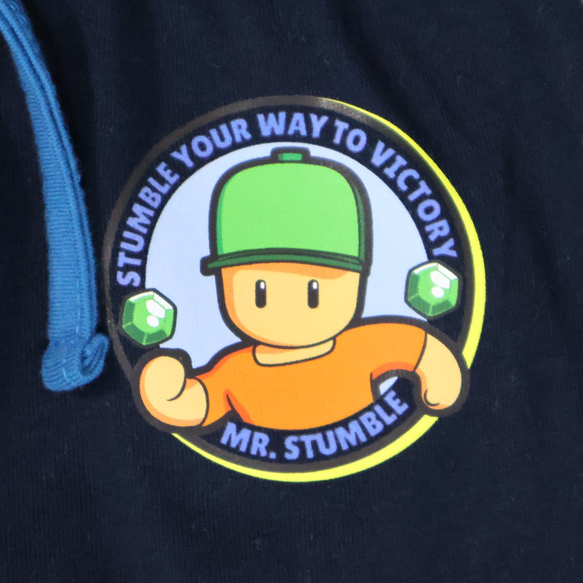Pijama de Playera Manga Corta y Pantal&oacute;n con Dise&ntilde;o Stumble Guys para Ni&ntilde;o image number null