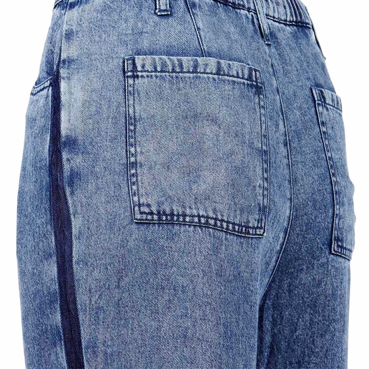 Jeans Wide Leg Black Tape para Mujer image number null