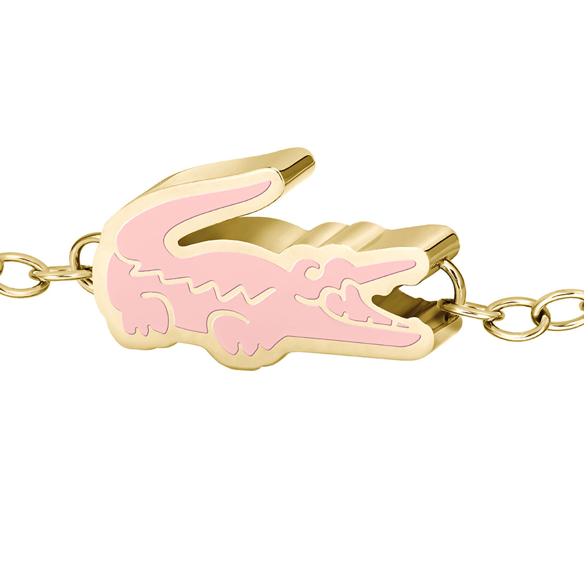Pulsera Cocodrilo Mujer Cutie Croc 22 Acero Dorado image number null