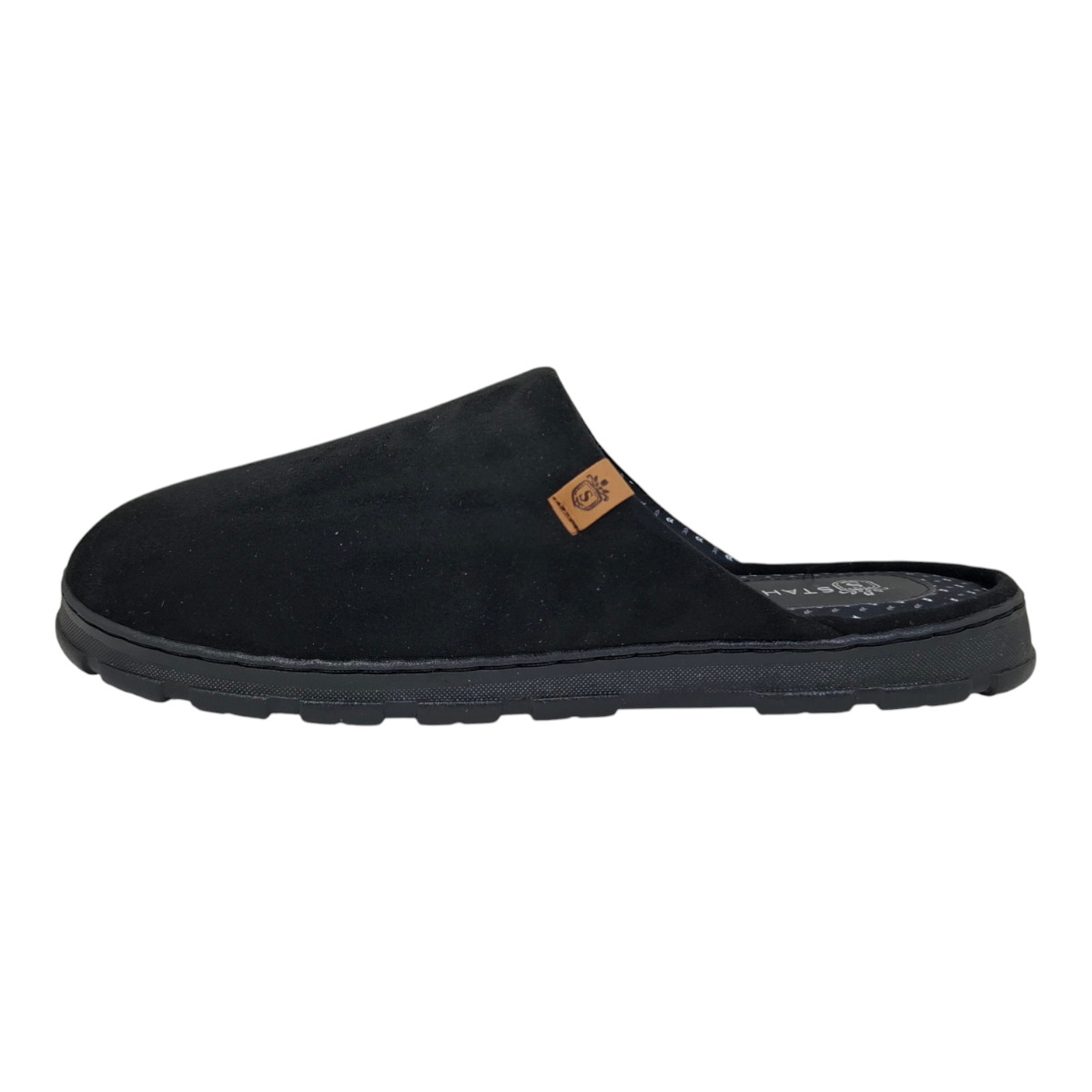 Pantufla Lisa Stahl Negro para Hombre image number null