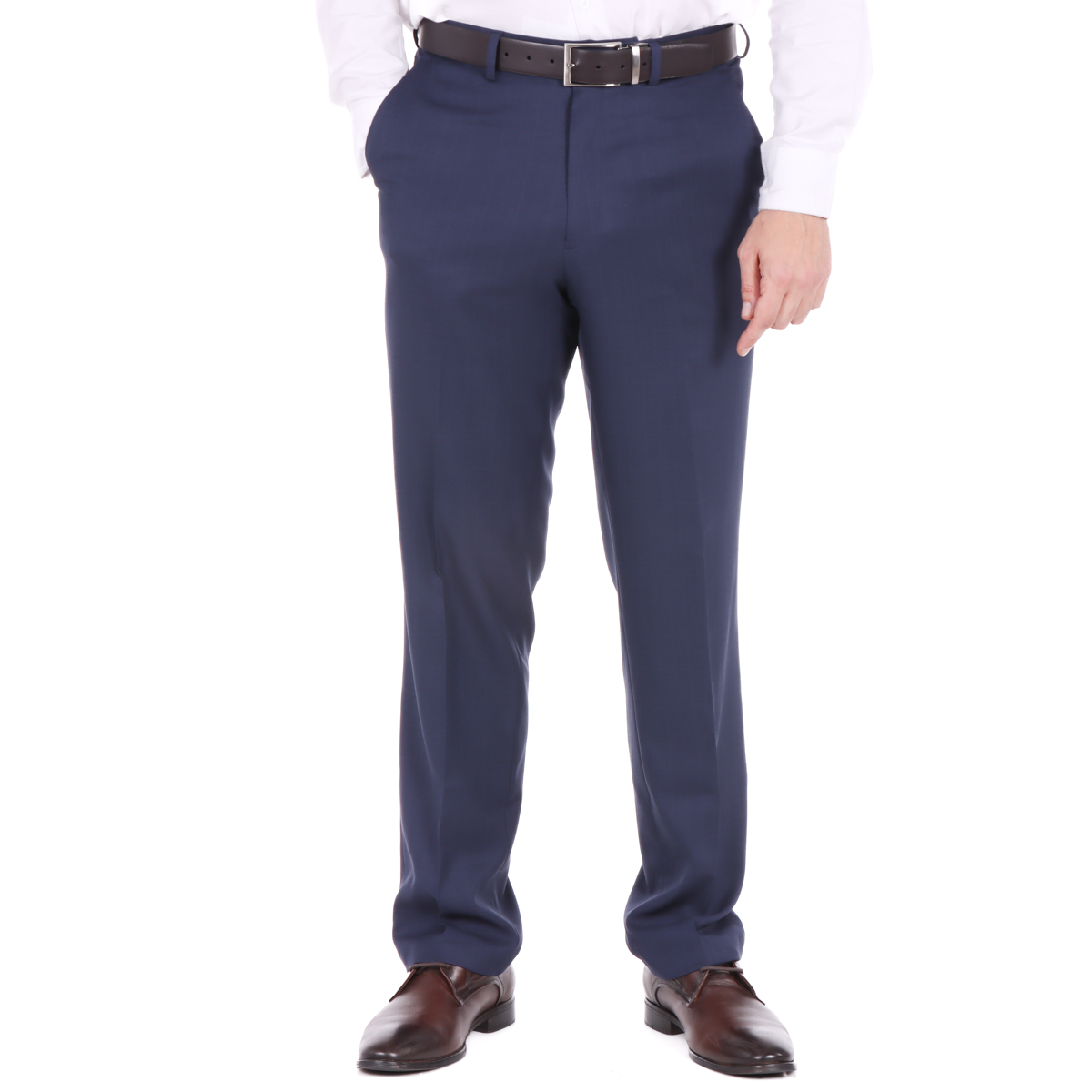 Pantal&oacute;n Hombre HAGGAR Premium Comfort Azul image number null