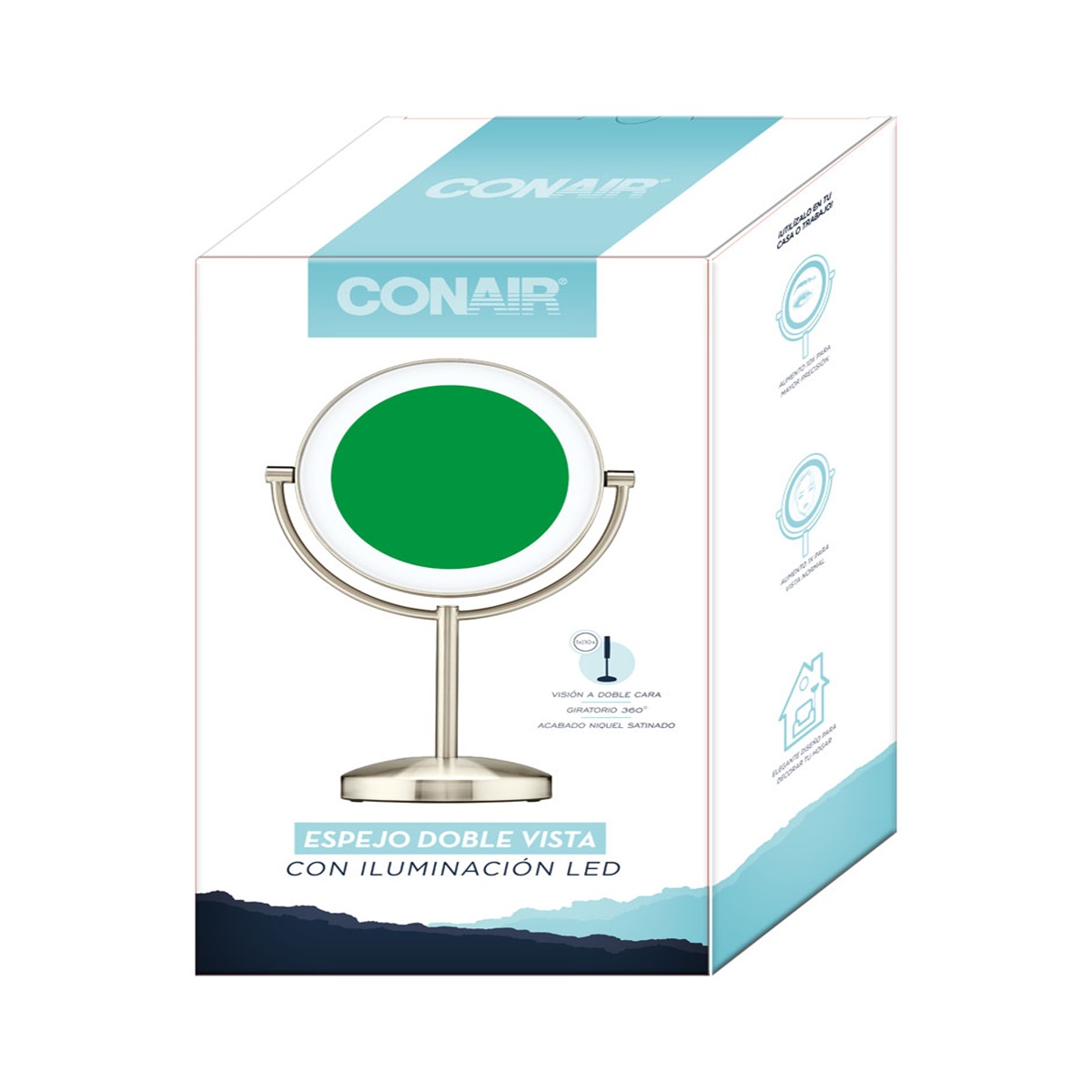 Espejo Satinado Redondo Led Conair image number null