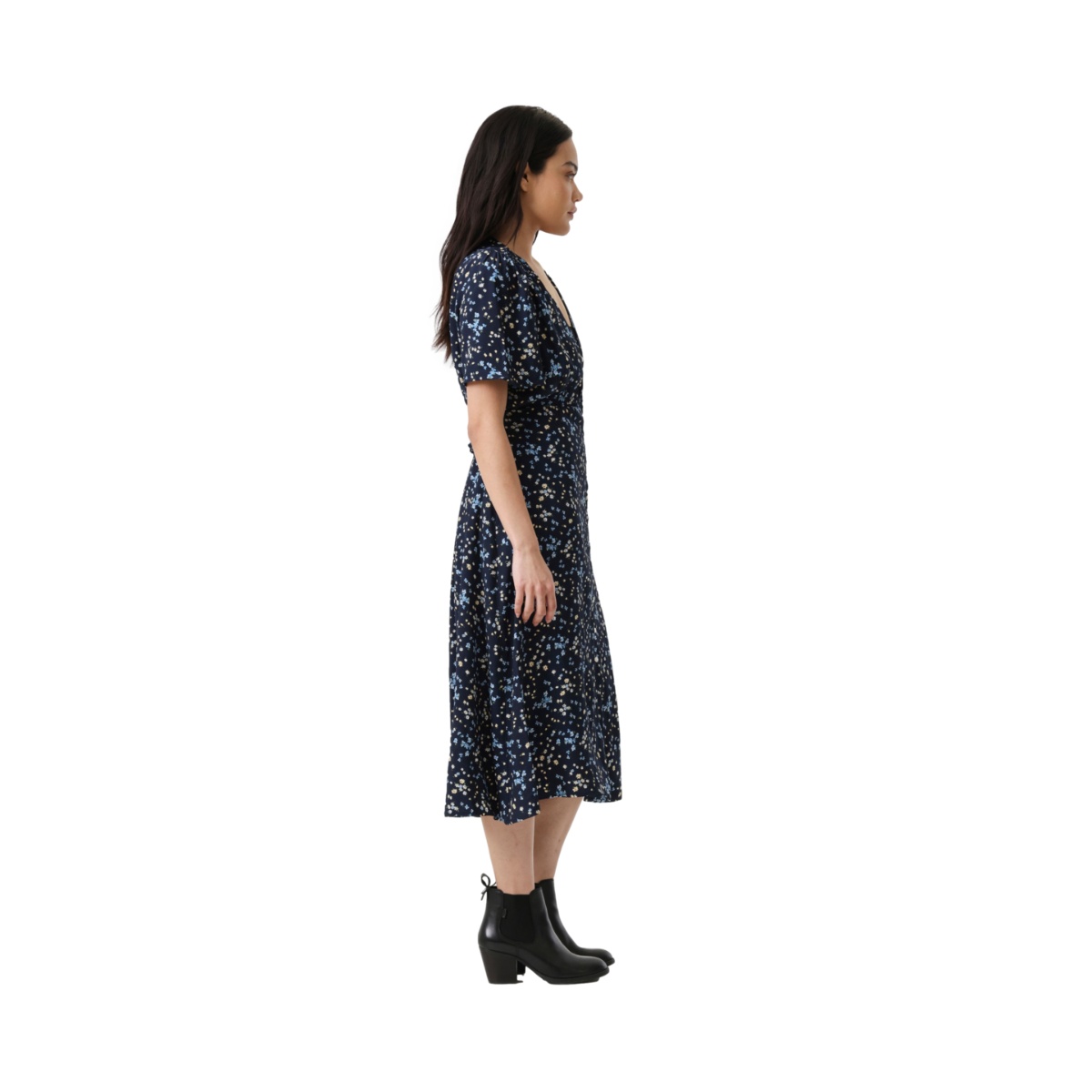 Vestido De Manga Corta Levis Para Mujer Curvy image number null