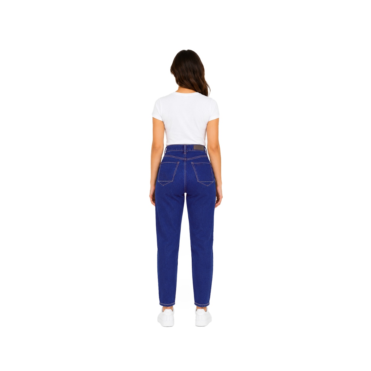 Jeans Corte Mom Fit Beronna  Para Mujer image number null